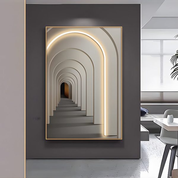 DAWS824381 Decorative LED Light Canvas Hanging Painting with Remote